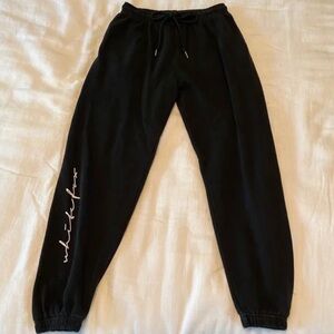 White Fox Boutique Black Sweatpants